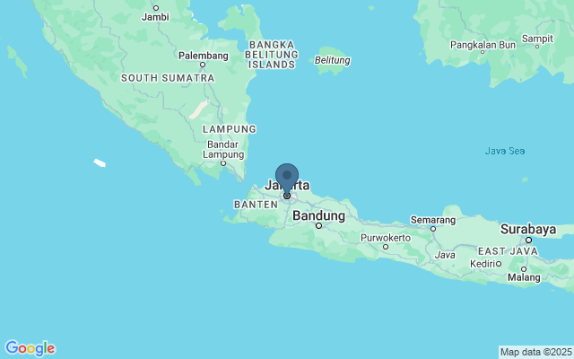 Kaart met locatie Jalan Surabaya